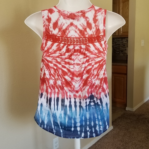World Unity Tie-Dye Printed Top - Picture 9 of 12